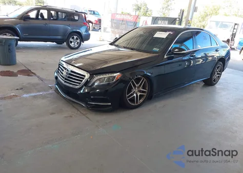 2015 Mercedes-Benz S 550 из США, поврежденный, VIN WDDUG8CB1FA166237